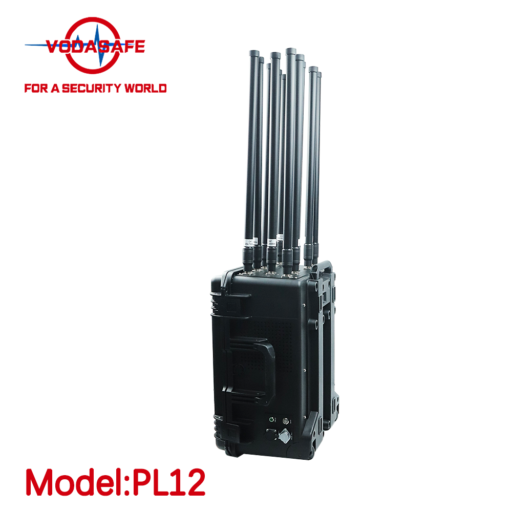 SZ Vodasafe VS-PL12 Professional Trolley Case High-Power Full-Band Signal Jammer