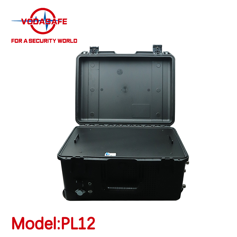 SZ Vodasafe VS-PL12 Professional Trolley Case High-Power Full-Band Signal Jammer