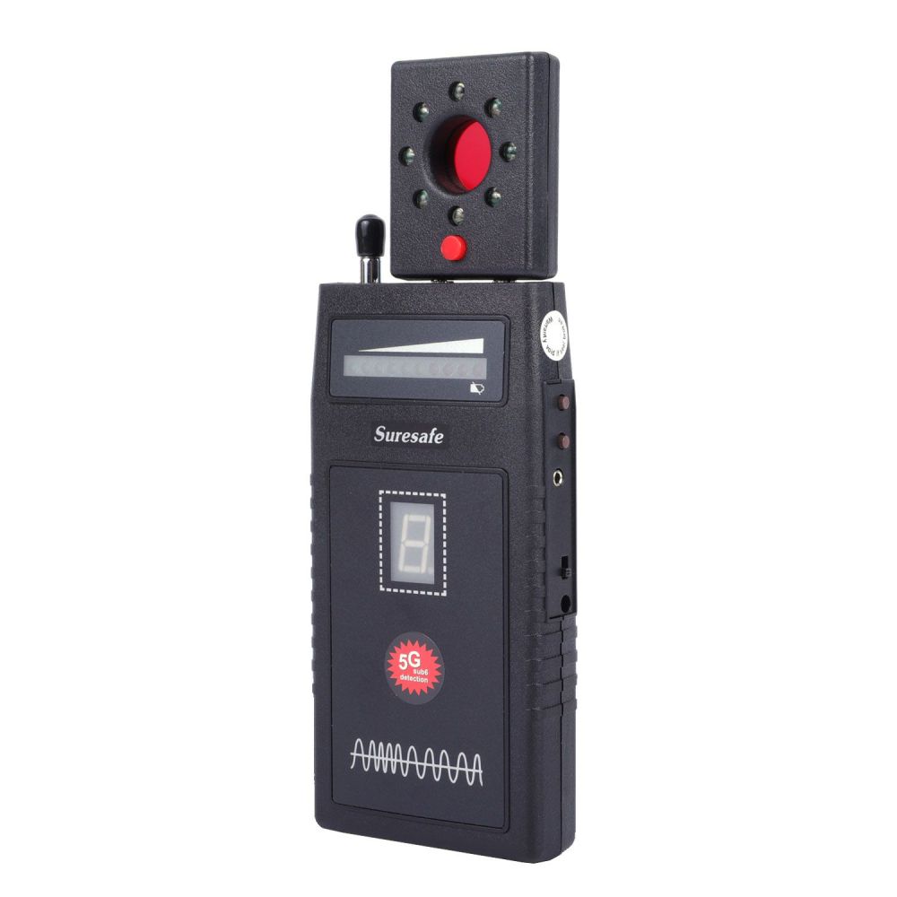 Vs-8lnc+ Radio Wave Detector Anti-Surveillance Device for Privacy Protection Hidden Camera Detector