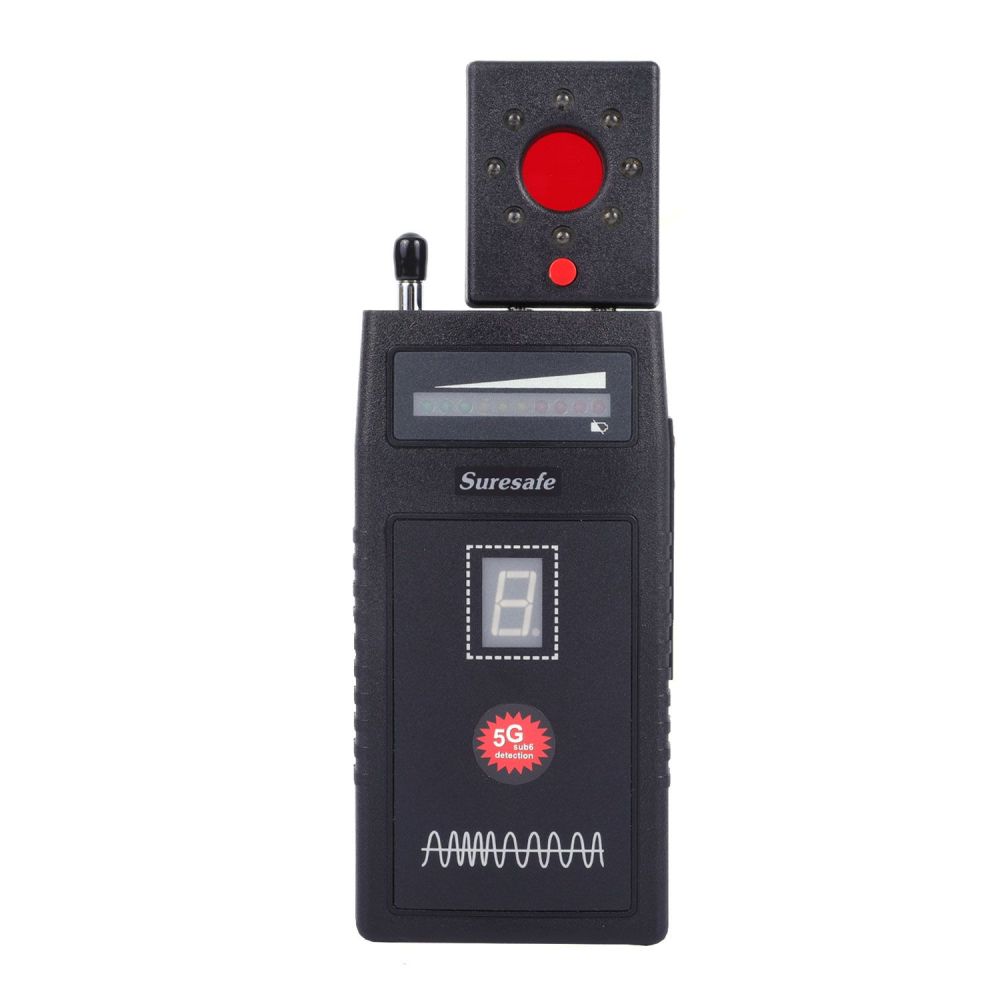 Vs-8lnc+ Radio Wave Detector Anti-Surveillance Device for Privacy Protection Hidden Camera Detector