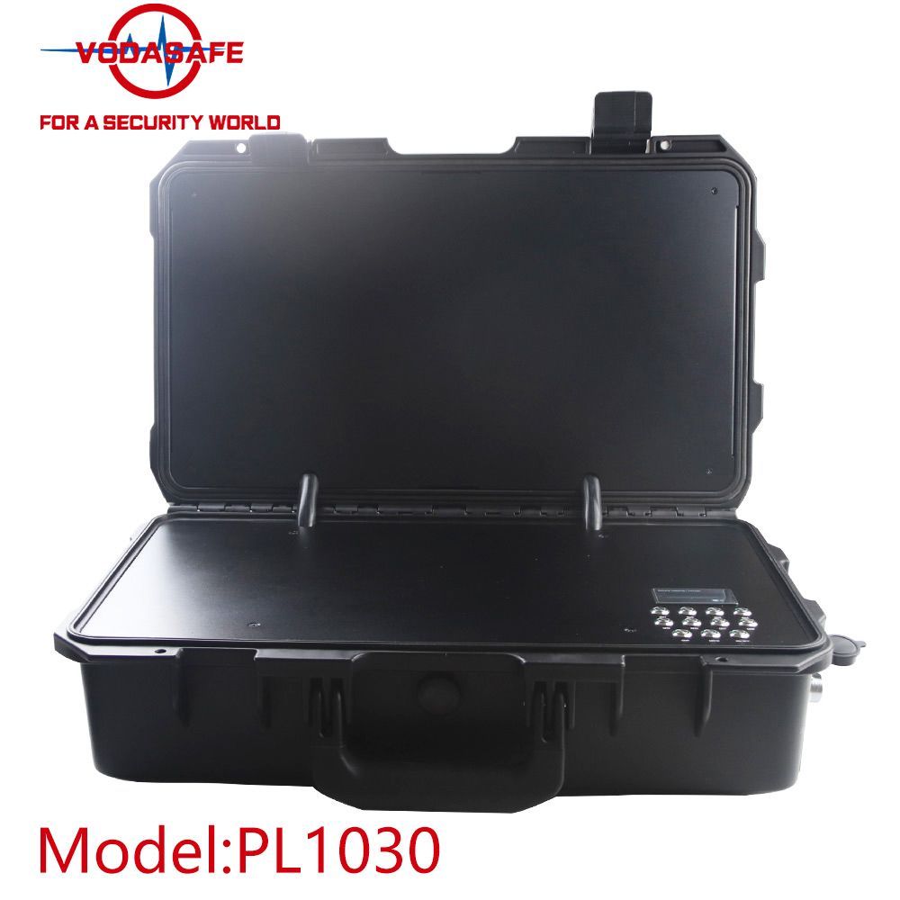 10-Band Sz Vodasafe WiFi GPS Signal Jammer 24V Battery 2/3/4/5g Signal Blocker