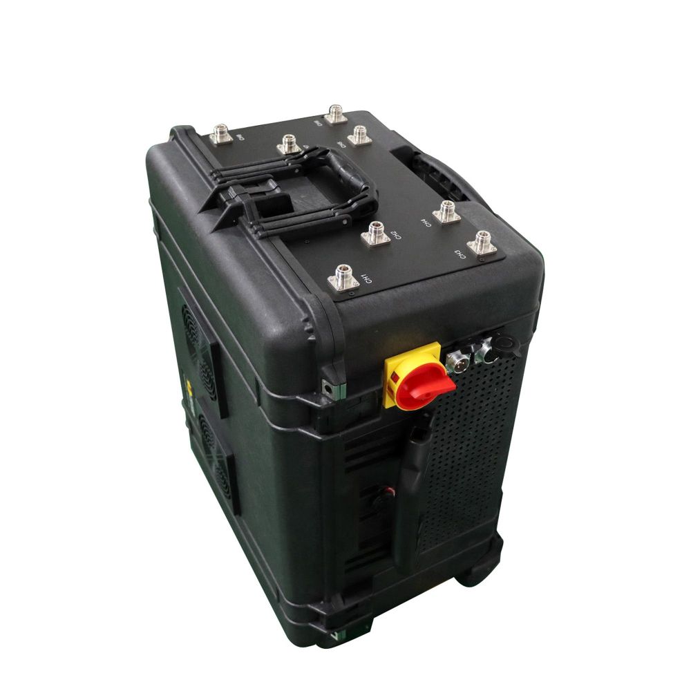 High Power 8-10 Band Sz Vodasafe Signal Jammer Pelican Case Portable Outdoor Use Bomb Signal Jammer