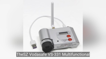 Vodasafe Vs-331 Smart Bug Detector with Triple-Mode Infrared and RF Scanning Hidden Camera Detector