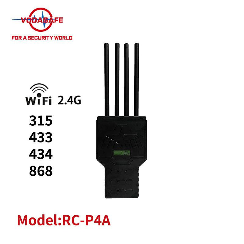 Handheld Car Key Signal Blocker Remote Control Jammer Lora 2.4G 433 868 915MHz Anti Relay Attack Anti-Theft Protection Device Vodasafe