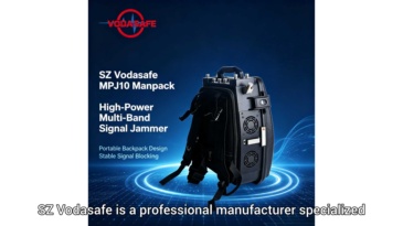 SZ Vodasafe MPJ10 Manpack High-Power Multi-Band Signal Jammer