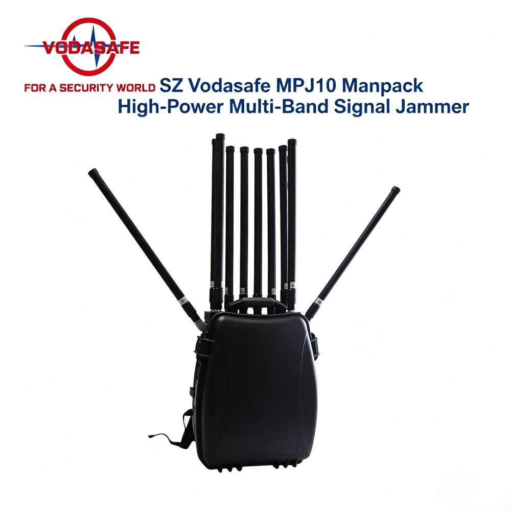 SZ Vodasafe MPJ10 Manpack High-Power Multi-Band Signal Jammer