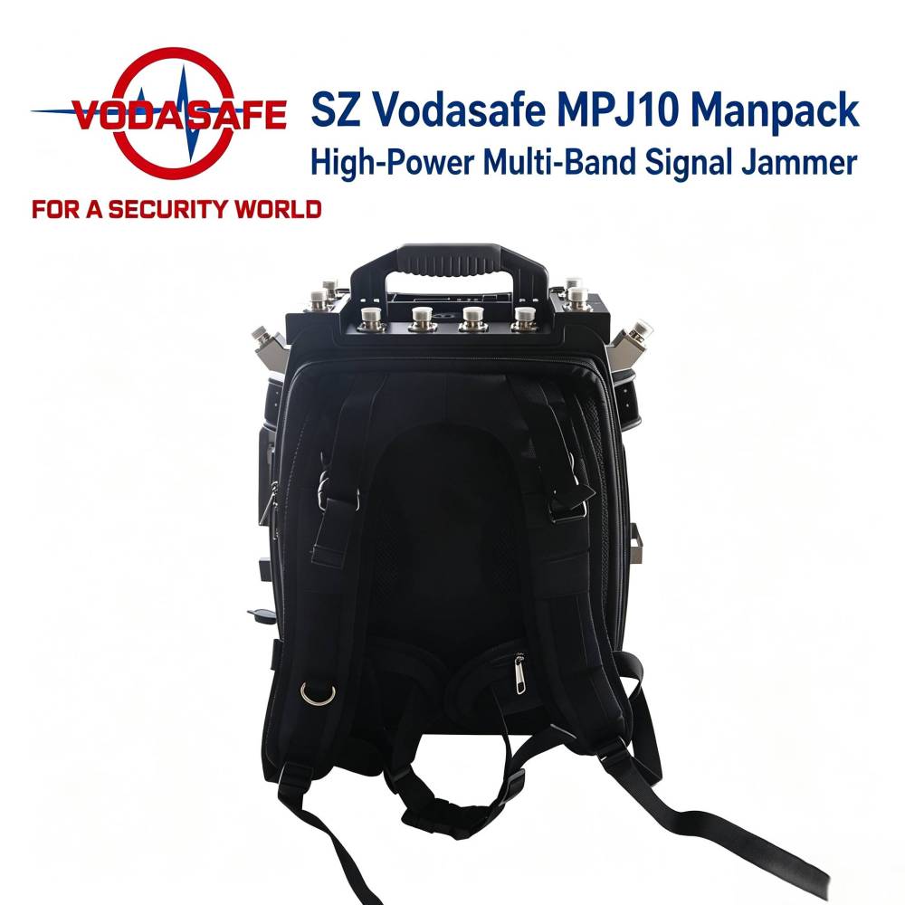 SZ Vodasafe MPJ10 Manpack High-Power Multi-Band Signal Jammer
