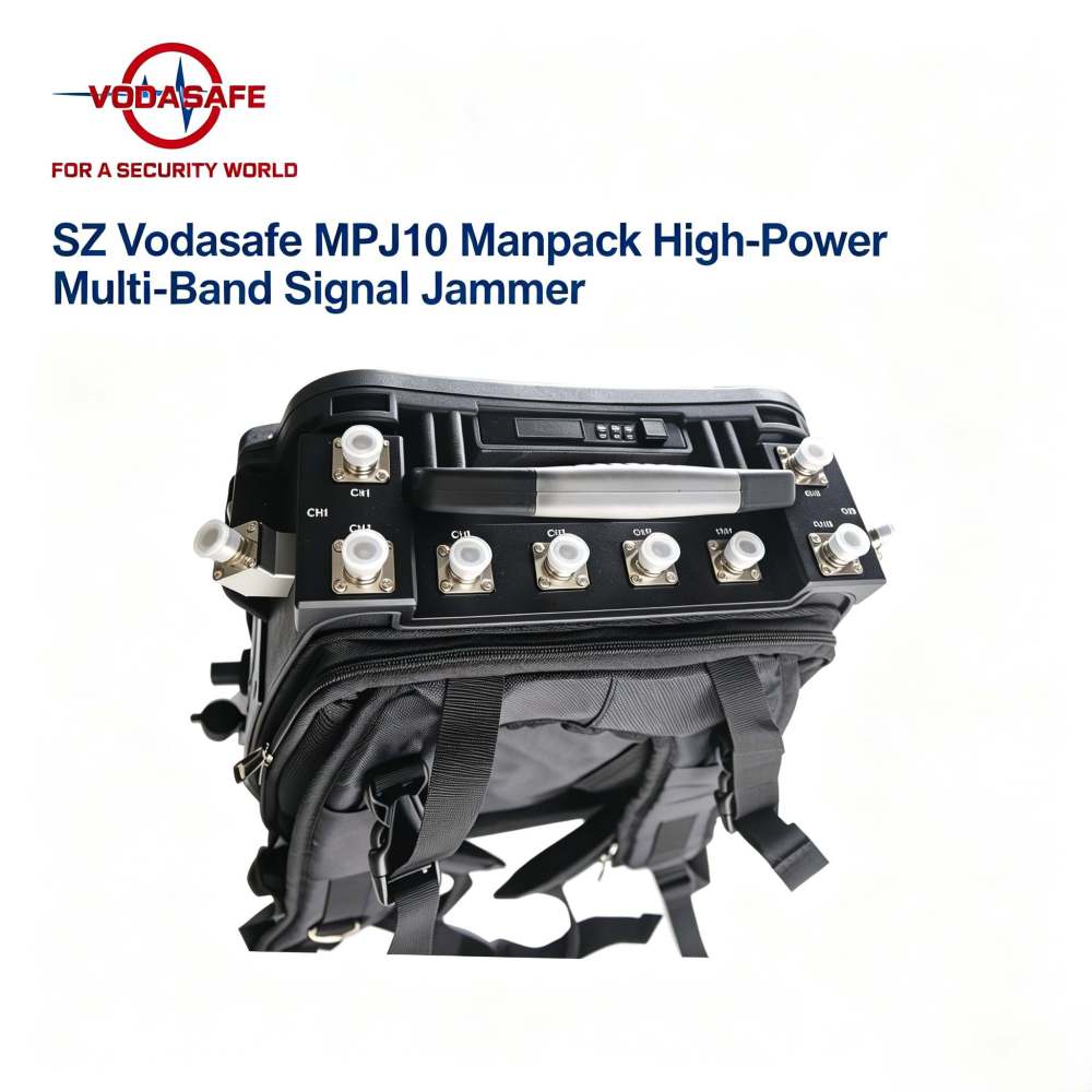 SZ Vodasafe MPJ10 Manpack High-Power Multi-Band Signal Jammer