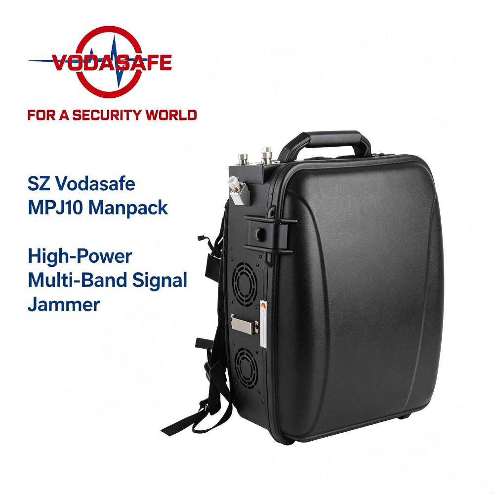 SZ Vodasafe MPJ10 Manpack High-Power Multi-Band Signal Jammer