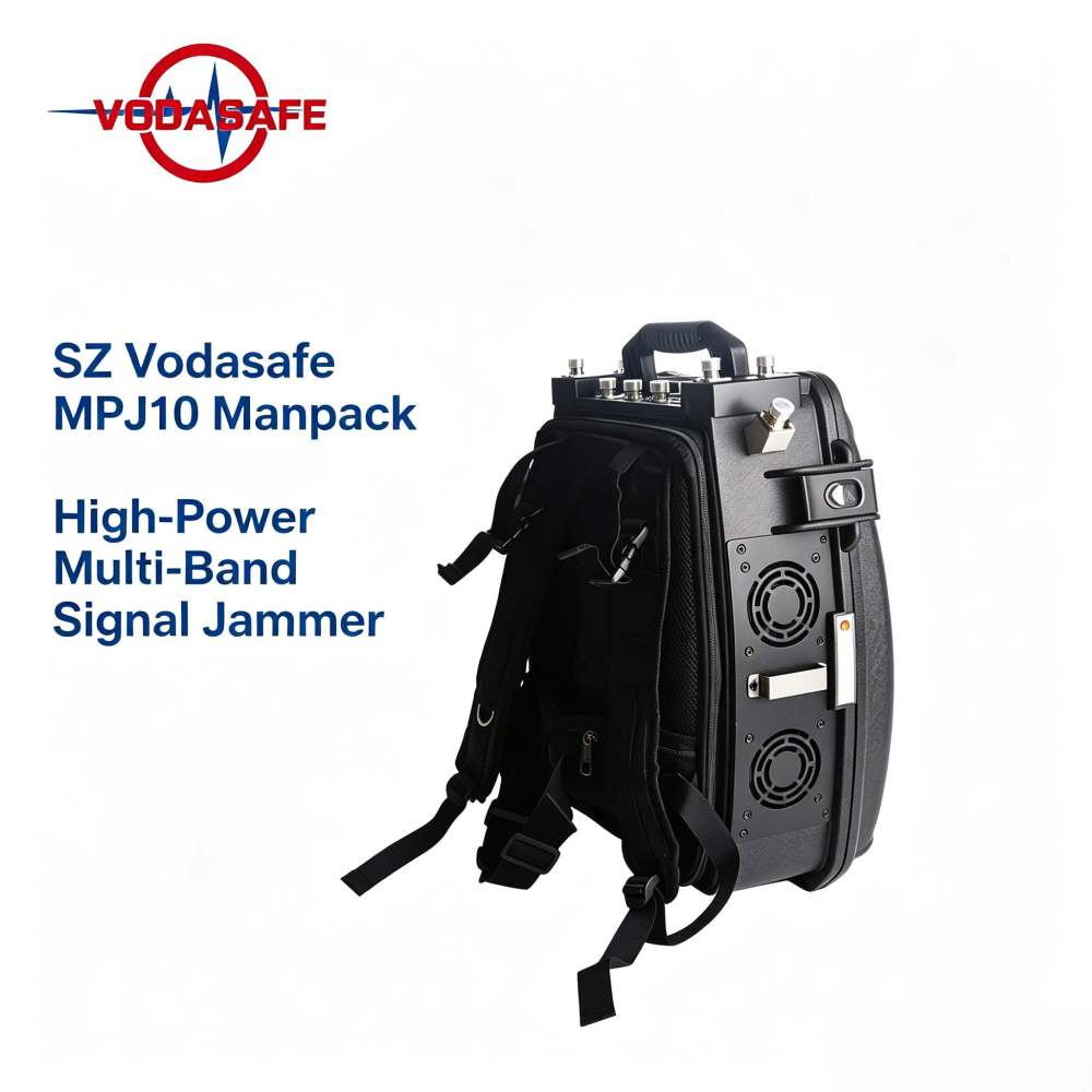 SZ Vodasafe MPJ10 Manpack High-Power Multi-Band Signal Jammer
