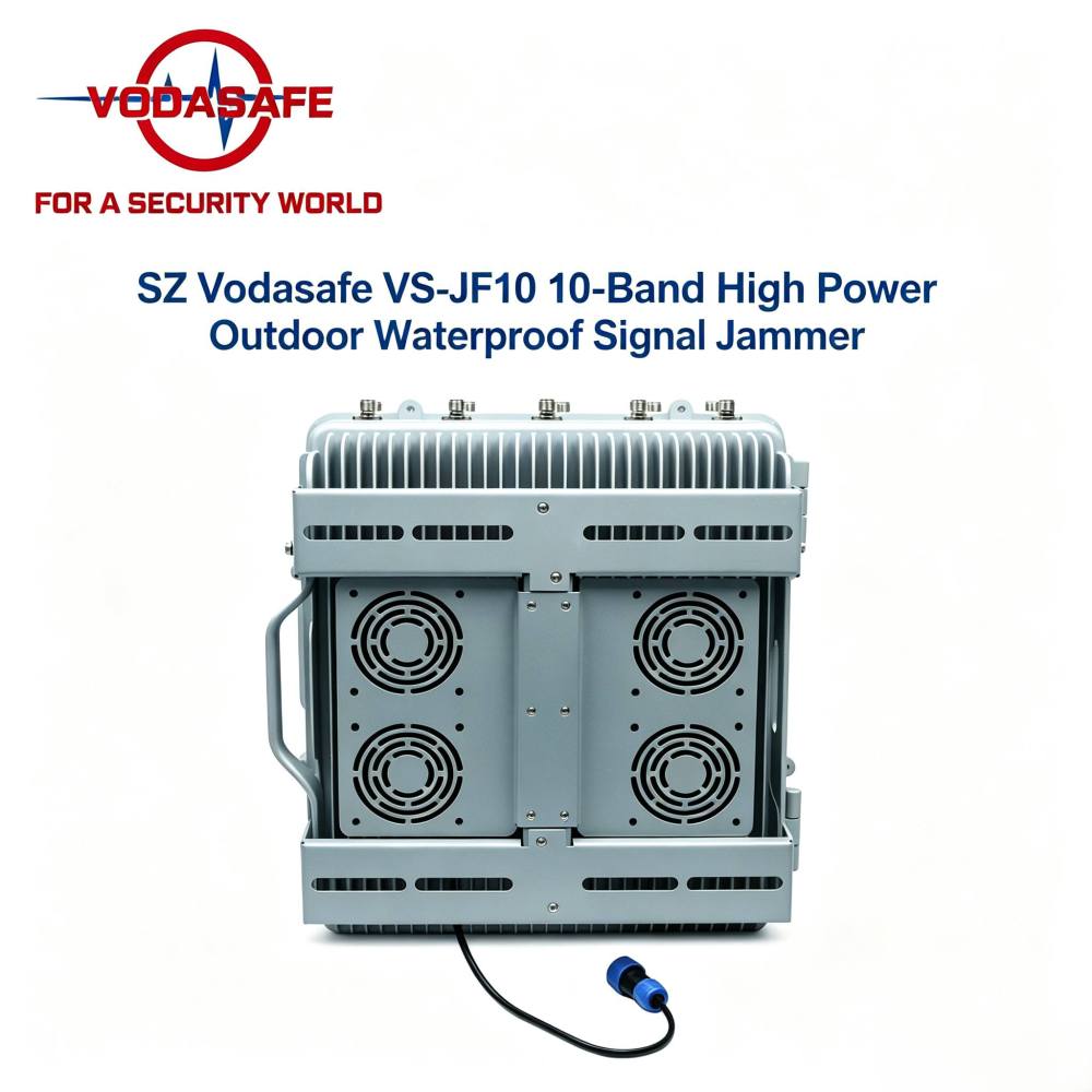 SZ Vodasafe VS-JF10 10-Band High Power Outdoor Waterproof Signal Jammer