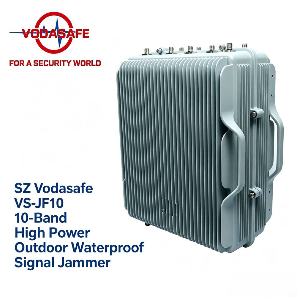 SZ Vodasafe VS-JF10 10-Band High Power Outdoor Waterproof Signal Jammer