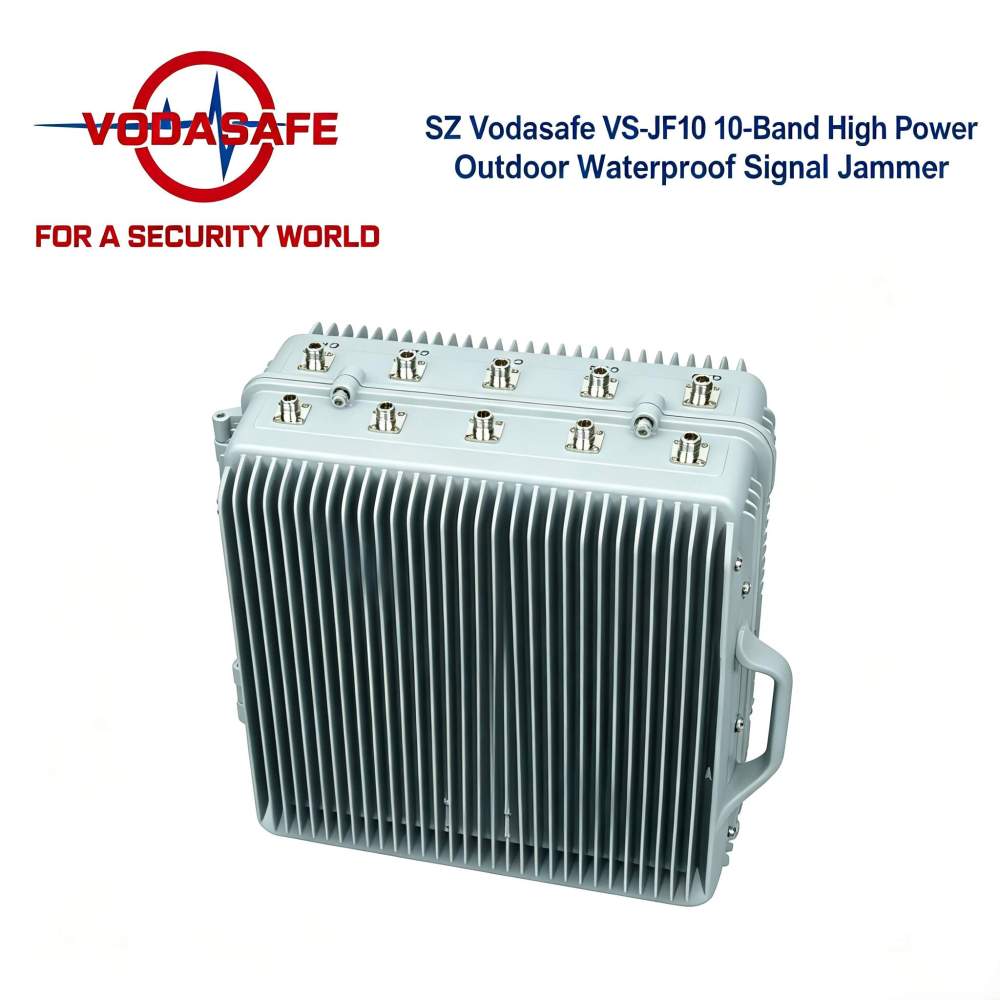 SZ Vodasafe VS-JF10 10-Band High Power Outdoor Waterproof Signal Jammer