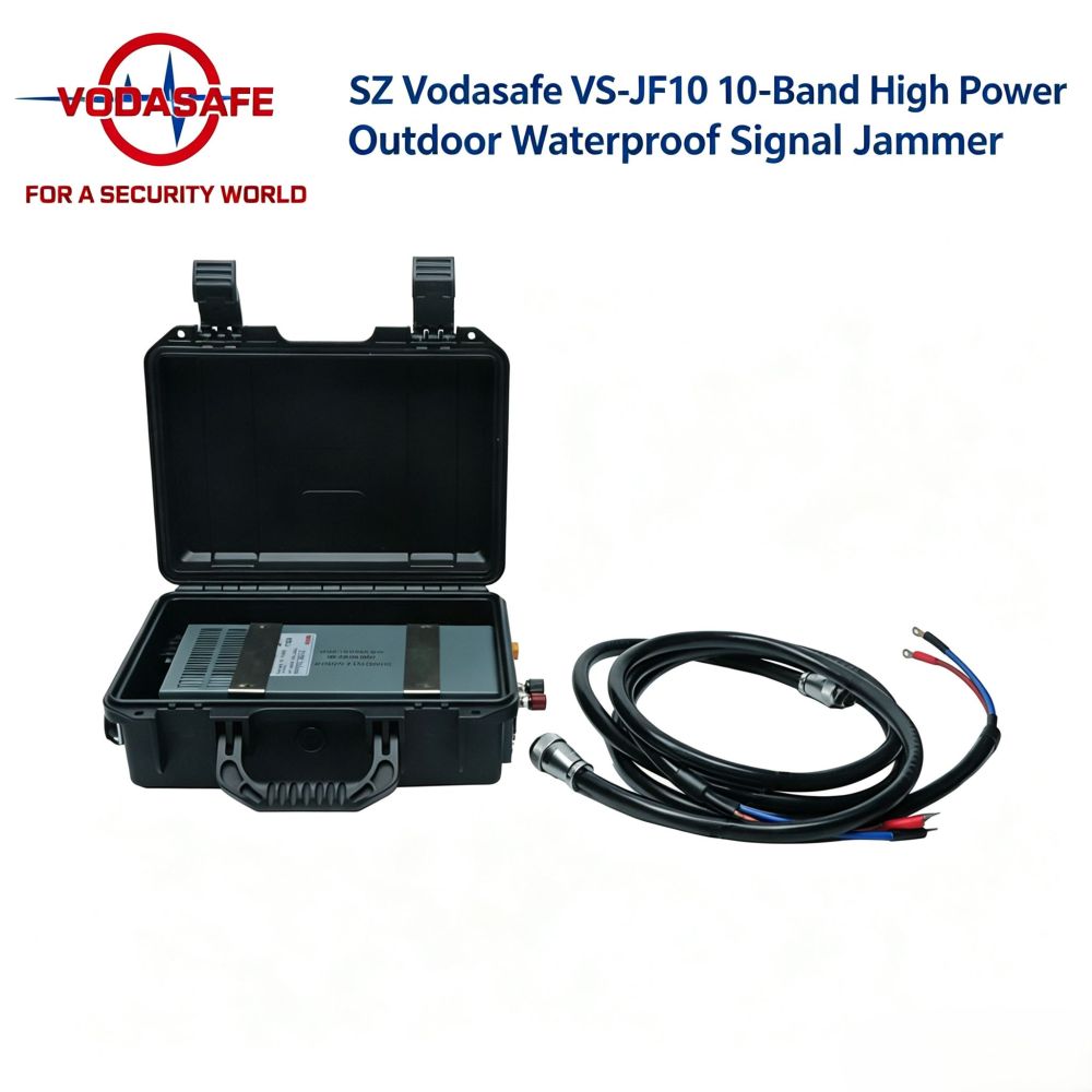 SZ Vodasafe VS-JF10 10-Band High Power Outdoor Waterproof Signal Jammer
