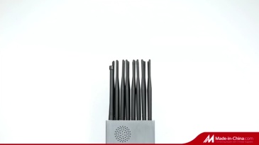 Portable Sz Vodasafe P24 24-Antenna 2g-5g Cell Phone Jammer for Indoor & Outdoor Use Portable 24 Bands Signal Jammer 24W