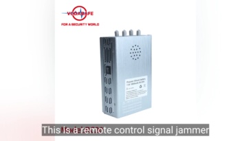 High-Power 30W Portable Sz Vodasafe RC Signal Blocker 4-Antenna 315MHz 433MHz Car Remote Blocker