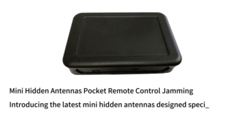 Stable Performance Sz Vodasafe RC4 Remote Control Jammer 1.5W Output 315-915MHz Remote Control Signal Blocker