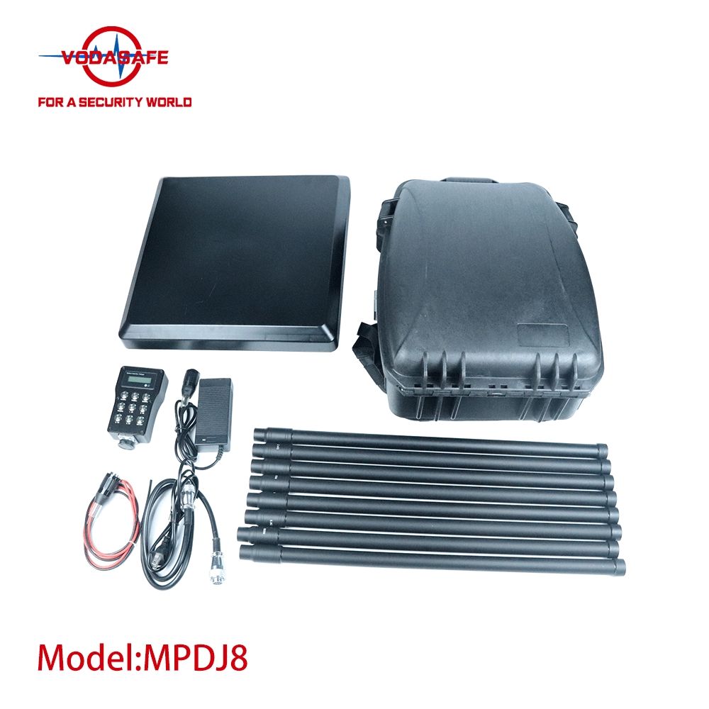 Backpack Signal Jammer for Drone Signal from Vodasafe MPDJ8