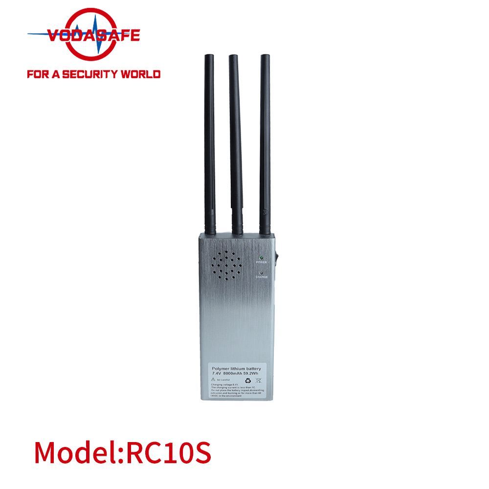 Handheld Car Remote Control Signal Jammer 3 Band 434 / 315 / 868 MHz Car Key Signal Blocker