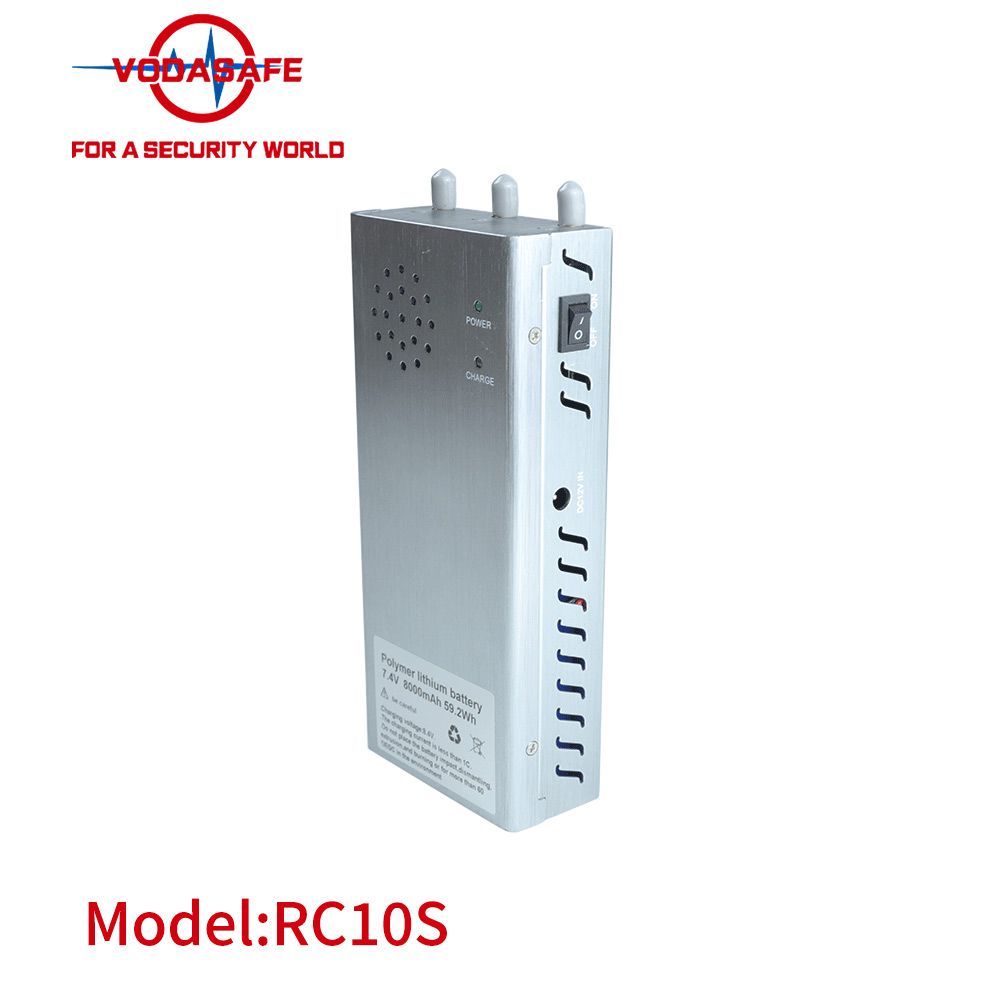 Handheld Car Remote Control Signal Jammer 3 Band 434 / 315 / 868 MHz Car Key Signal Blocker