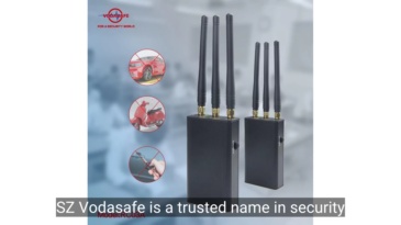 Customizable Car Remote Control Jammer 30-100m Shielding Remote Control Jammer 3 Band Signal Shielding Device