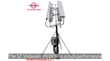 High-Power Drone Jammer 2000m Radius Signal Blocking for 2.4GHz/5.8GHz Commercial Drones Counter-Drone RF Blocker