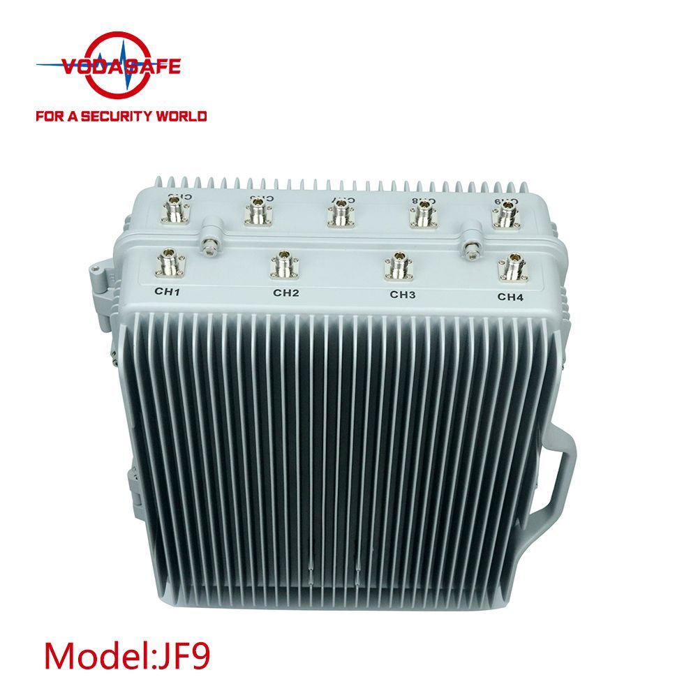 450W High Power 200m Shielding Radius Signal Jammer Sz Vodasafe Vs-Jf9 9-Band Covering Large Zones Prison Signal Jammer