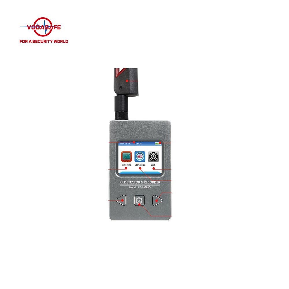 High-Precision RF Signal Detector with Advanced Hidden Camera Tracking 10MHz-6GHz RF Signal Detector