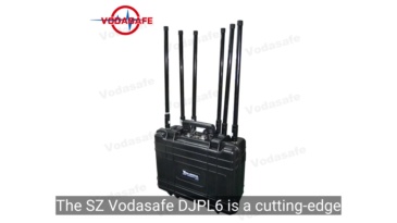 With 5dbi FRP Antennas Anti Drone System Jamming Up to 6 Wireless Signals 500 M Jamming Drone Signal Jammer Vodasafe DJPL6
