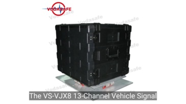 High Power VIP 13 Channels Vehicle Signal Jammer Remote Controlled 13 Channel Signal Jammer Sz Vodasafe for VIP Convoy Protection