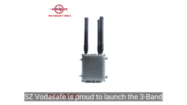 Long Range 1000m Shielding Fpv Drone Jammer GPS Full Band with High Gain Omni Antennas 3 Band Sz Vodasafe Drone Signal Jammer