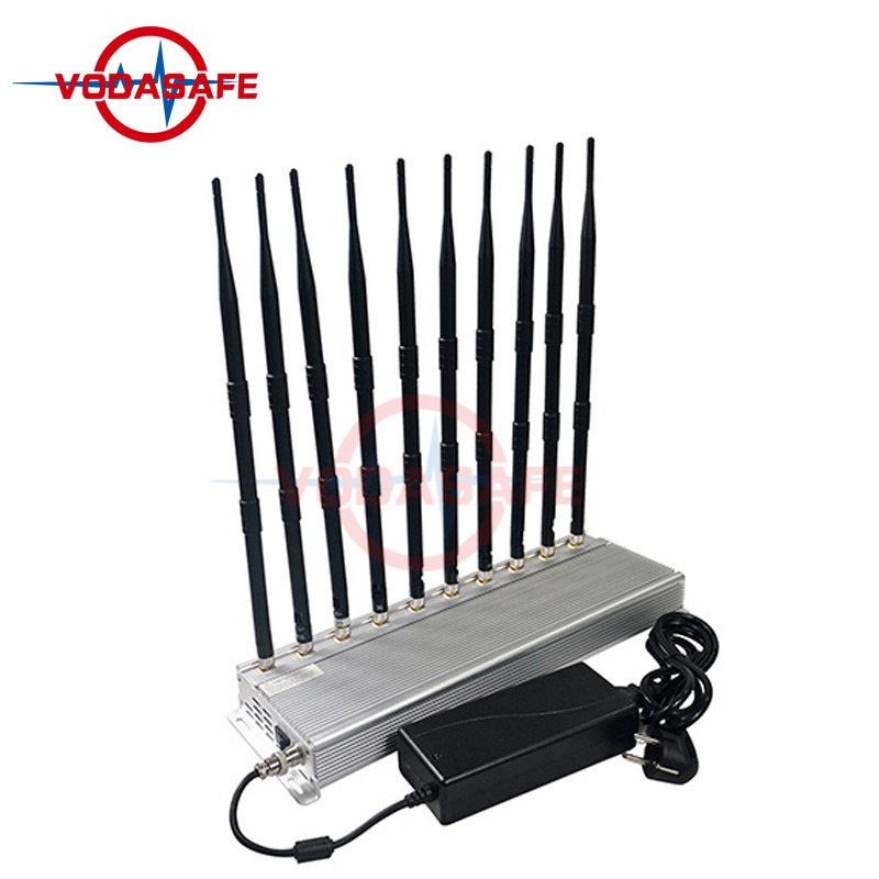 10 Antennas 30 M Jamming Indoor Use WiFi Blocker 2g3g4g Wi-Fi Mobile Phone Jammer Indoor Use