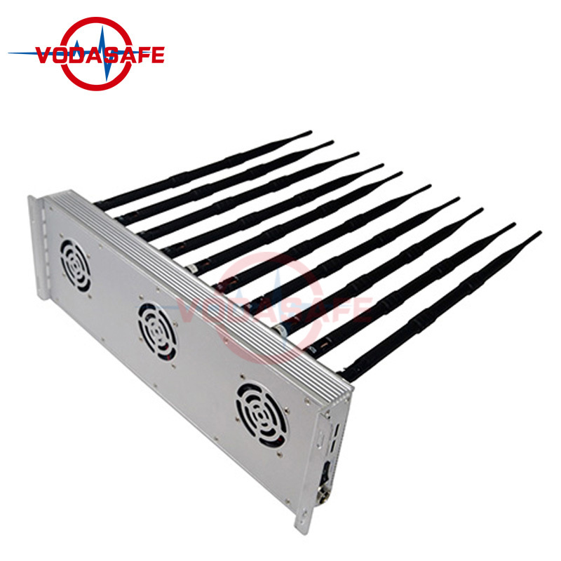 10 Antennas 30 M Jamming Indoor Use WiFi Blocker 2g3g4g Wi-Fi Mobile Phone Jammer Indoor Use