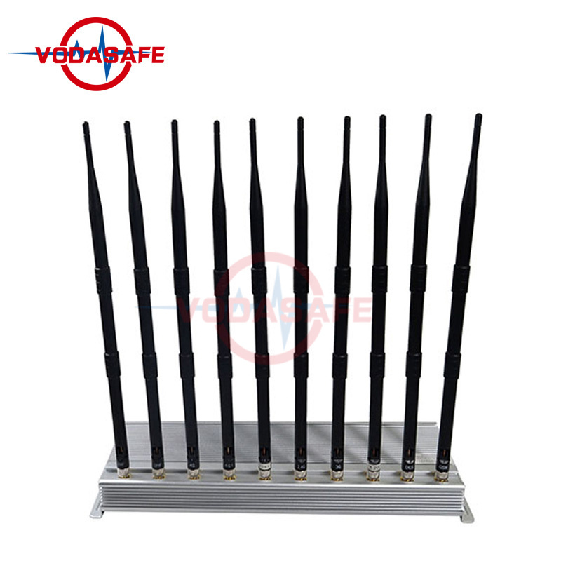 10 Antennas 30 M Jamming Indoor Use WiFi Blocker 2g3g4g Wi-Fi Mobile Phone Jammer Indoor Use