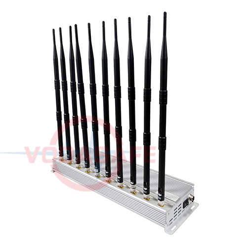 10 Antennas 30 M Jamming Indoor Use WiFi Blocker 2g3g4g Wi-Fi Mobile Phone Jammer Indoor Use