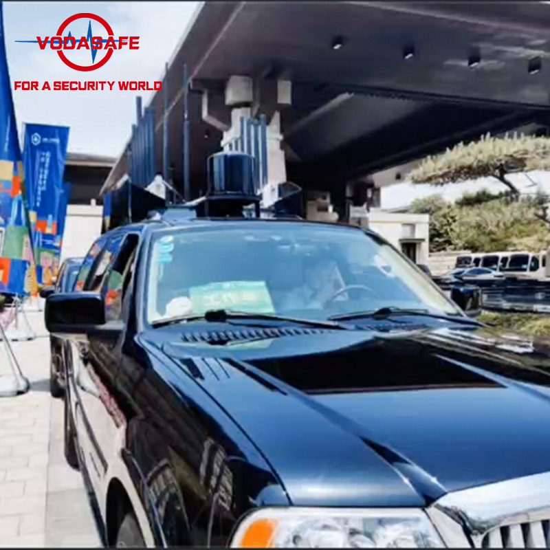 Vodasafe Anti-Drone Defense System Radar Detector Full Band Signals Uav Vehicle Jamming System