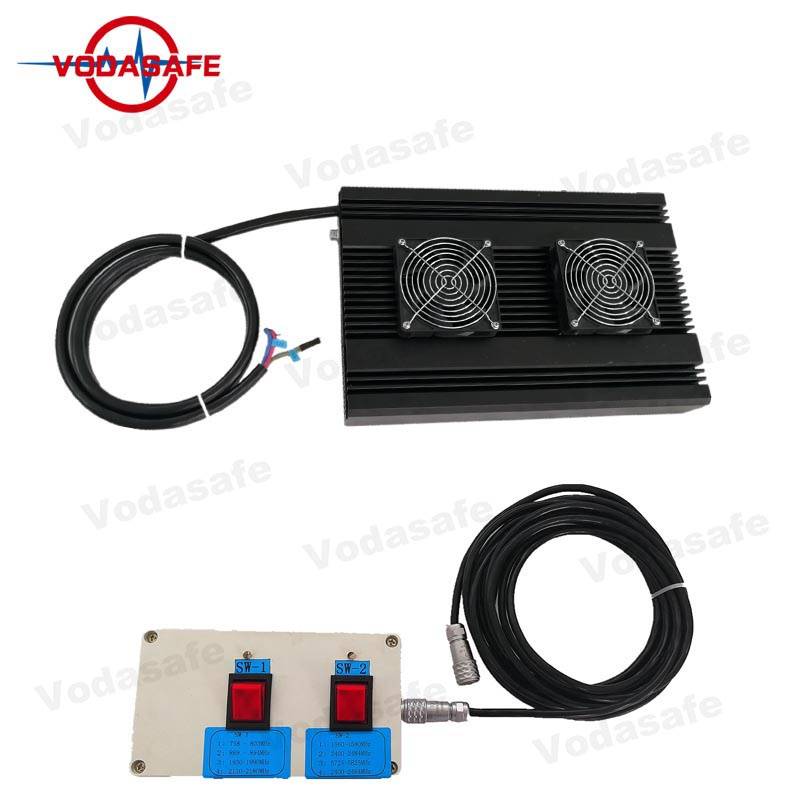 VJ8 160W Vehicle-Mounted Bomb Jammer 8-Antenna System for 2g/3G/4G/WiFi/VHF/UHF Blocking 150m Range