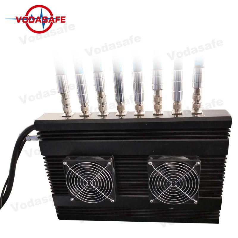 VJ8 160W Vehicle-Mounted Bomb Jammer 8-Antenna System for 2g/3G/4G/WiFi/VHF/UHF Blocking 150m Range