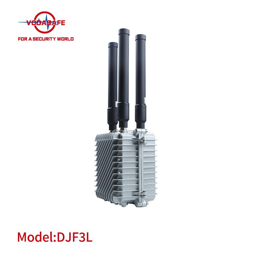 Long Range 1000m Shielding Fpv Drone Jammer GPS Full Band with High Gain Omni Antennas 3 Band Sz Vodasafe Drone Signal Jammer