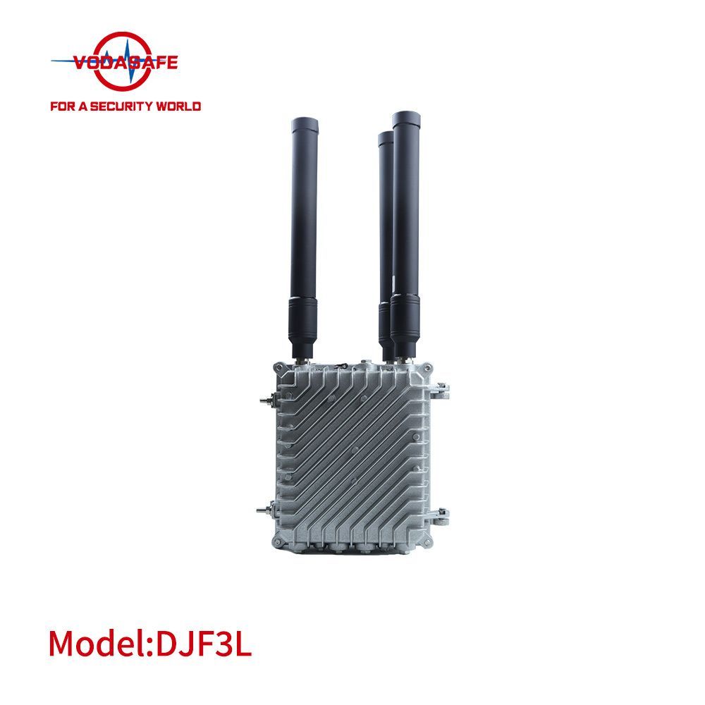Long Range 1000m Shielding Fpv Drone Jammer GPS Full Band with High Gain Omni Antennas 3 Band Sz Vodasafe Drone Signal Jammer