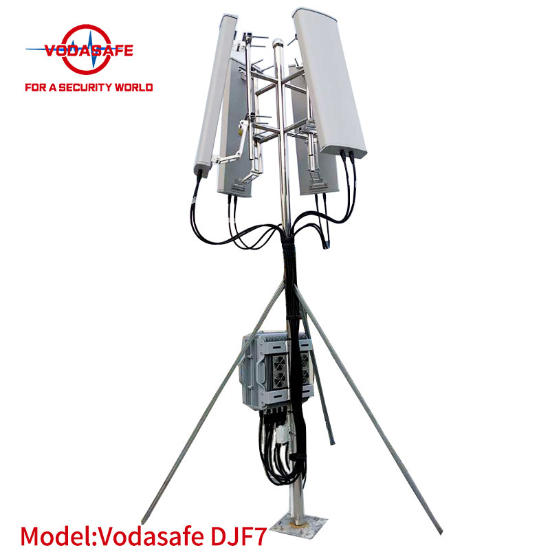 7bands 700W Output Power Waterproof Anti Drone Uav System Signal Jammer