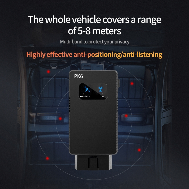 Professional 5-8m Range Sz Vodasafe Pk6 Anti-Positioning Device & Multi-Band Anti-Listening Device