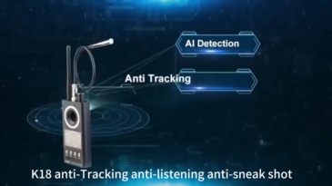 Hidden Camera Detector for GSM/GPS/WiFi Anti-Spy Bug Scanner Hotel Security RF Signal Finder
