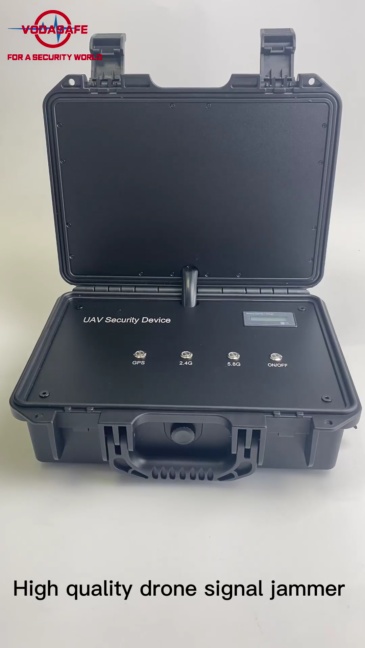 Portable Sz Vodasafe DJ65 Drone Signal Jammer All-Weather Use Box-Type Portable Anti Drone Drone Jammer