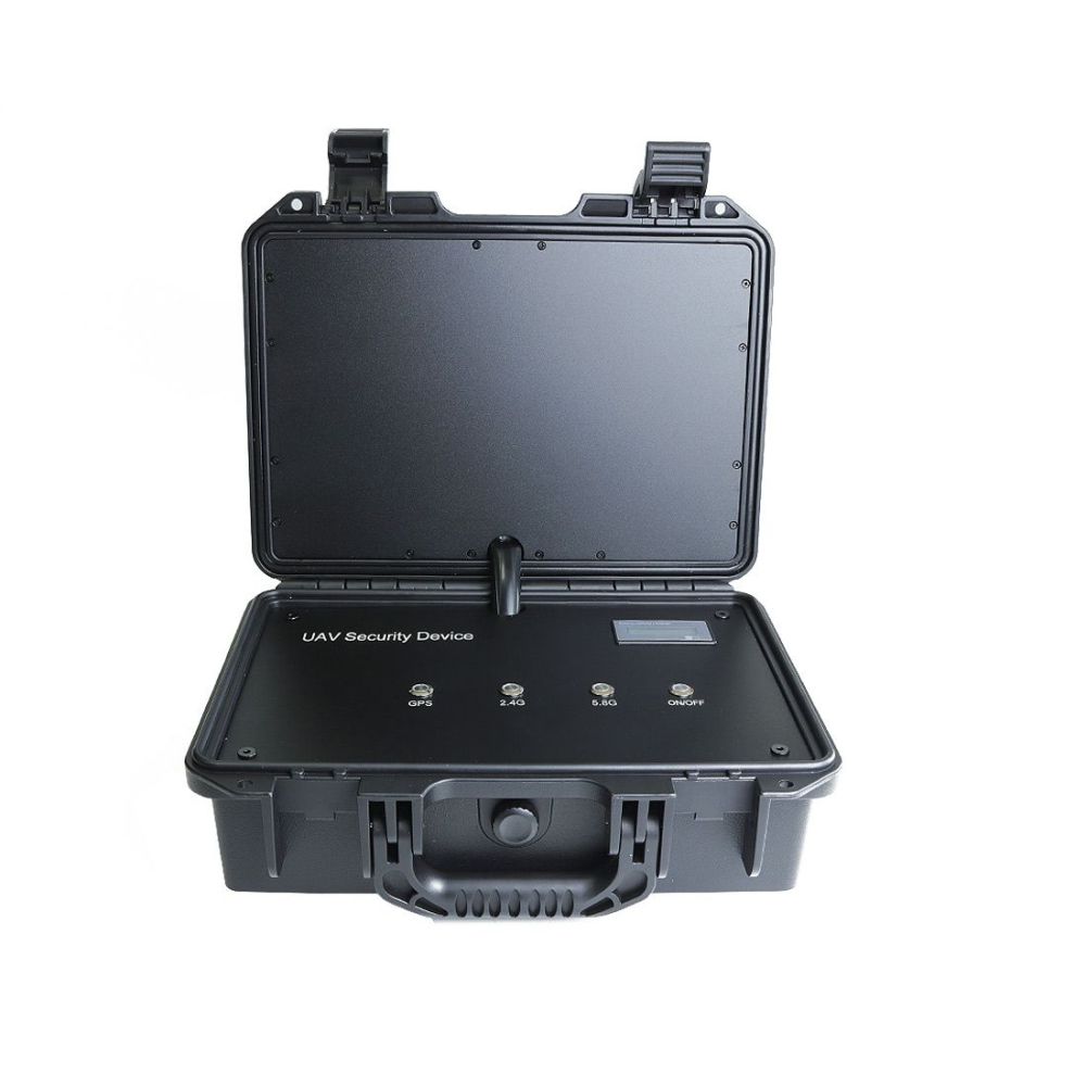 Portable Sz Vodasafe DJ65 Drone Signal Jammer All-Weather Use Box-Type Portable Anti Drone Drone Jammer