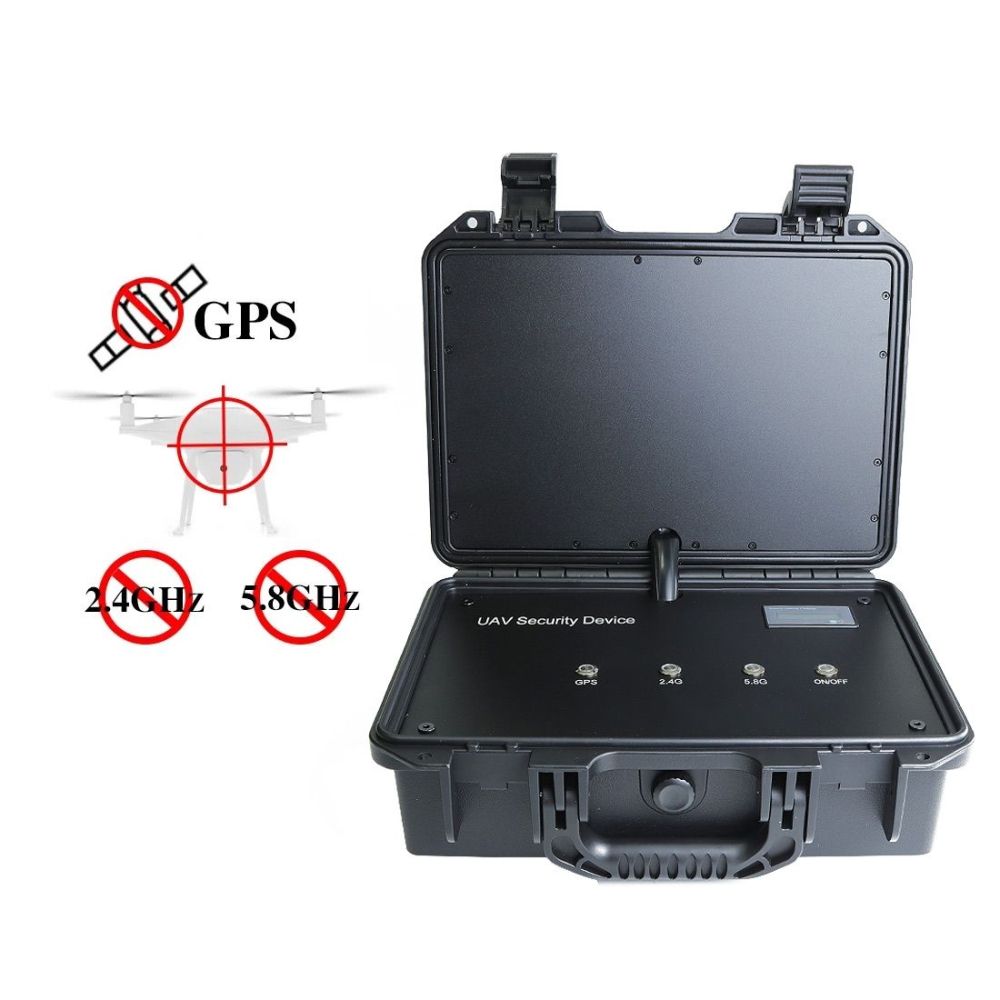 Portable Sz Vodasafe DJ65 Drone Signal Jammer All-Weather Use Box-Type Portable Anti Drone Drone Jammer