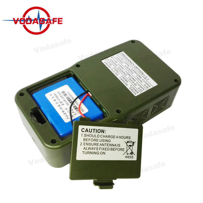 Jamming for 2g / 3G / 4glte Cellphone / Gpsl1/ Wi-Fi 2.4G/5.8g Portable Wireless Signal Jammer 8 Antennas Portable 4G Signal Jammer