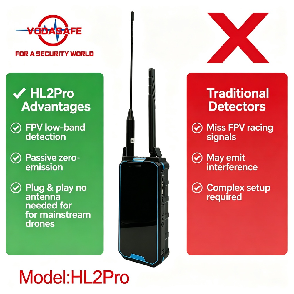 Anti Drone System From shenzhen Vodasafe