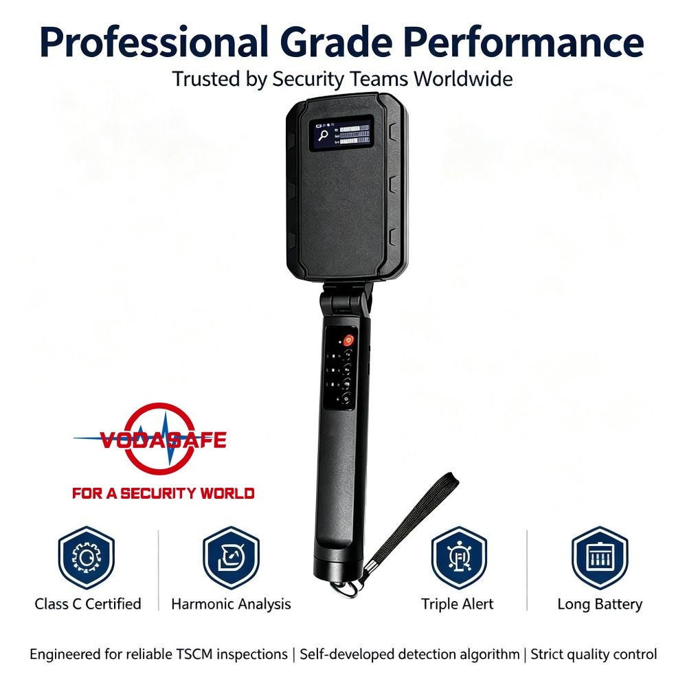 Vodasafe VS-820 Professional Nonlinear Junction Detector Wall Penetrating Hidden Camera Finder