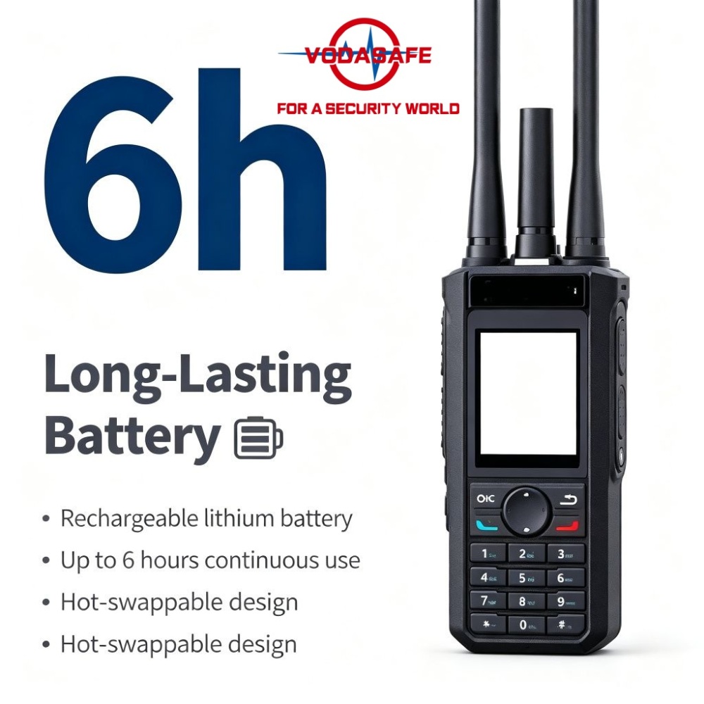 Vodasafe VS-D10 Ultra-Wideband UAV Detector | 300MHz-13.4GHz Portable RF Spectrum Analyzer